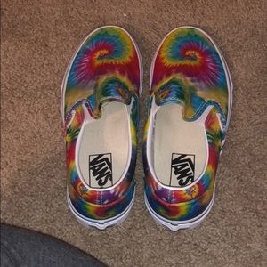 tie dye vans